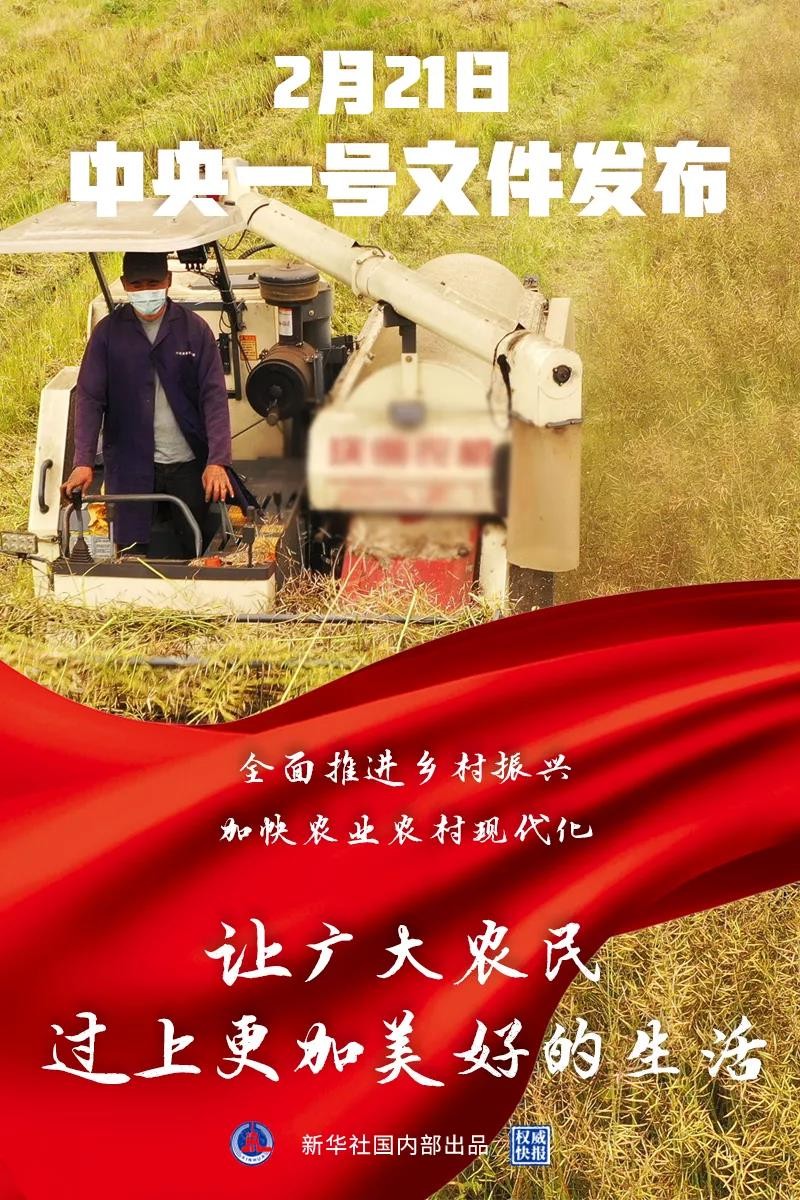 全面推進(jìn)鄉(xiāng)村振興！2021中央一號文件來了！